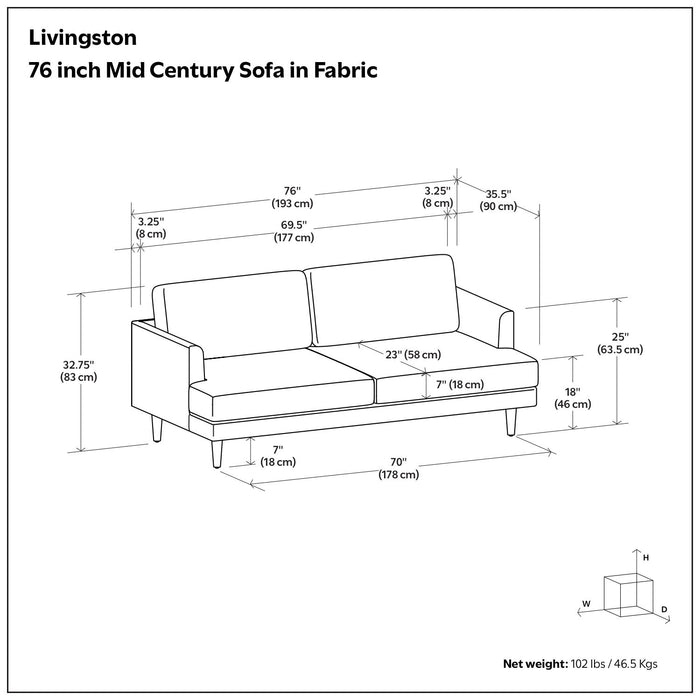 Livingston - Upholstered Sofa