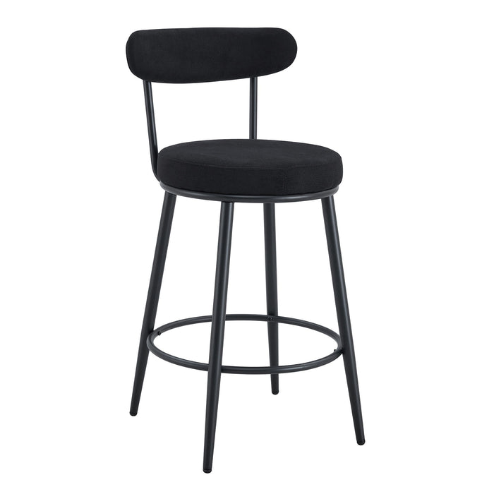 Fashionable Ergonomic High Legged Bar Chairs (Set of 2)
