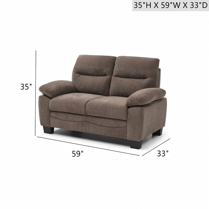 Summerton - Loveseat With Pillow Top Arms And Removable Back