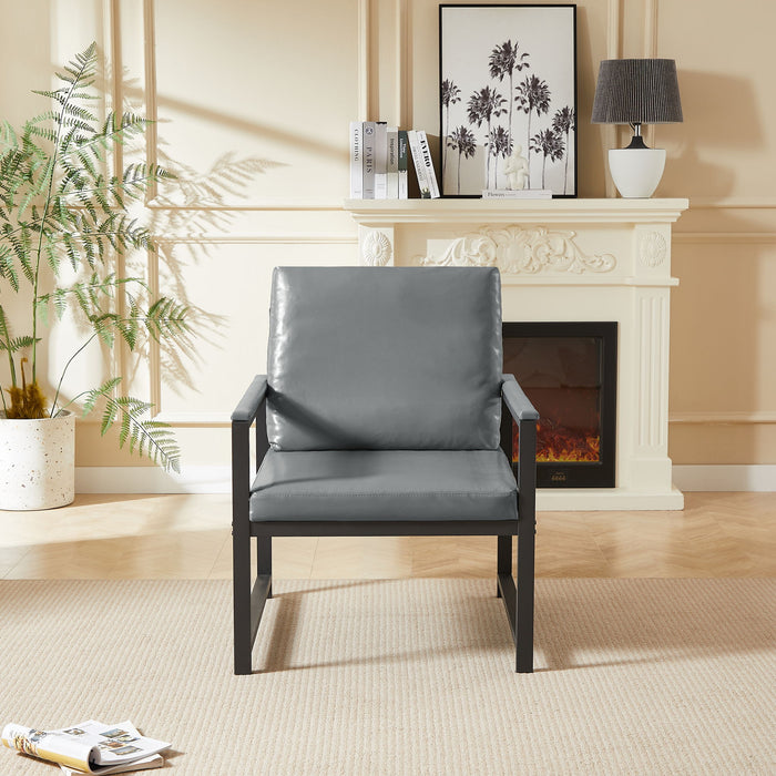 Retro Leisure Accent Chair With Extra Soft Padding