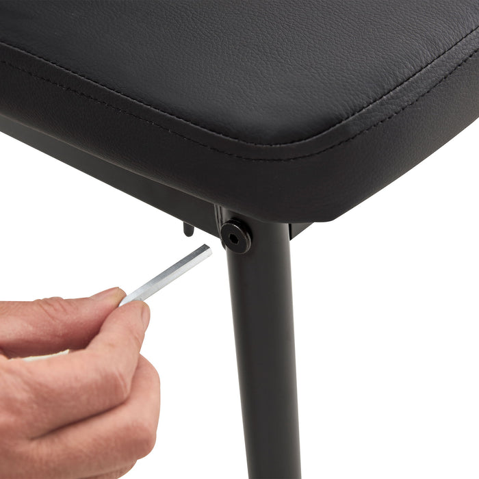 Modern Dining Chair With Diamond Design