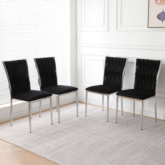 Modern Dining Chair Set For Dining Room