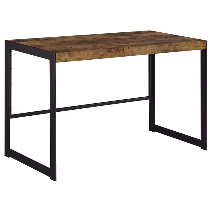 Writing Desk Design, Compact Size For Small Spaces - Brown