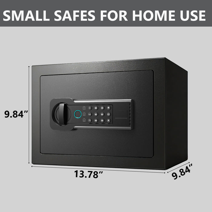 Home Safe, Fingerprint & Digital Keypad Lock, Security Cabinet