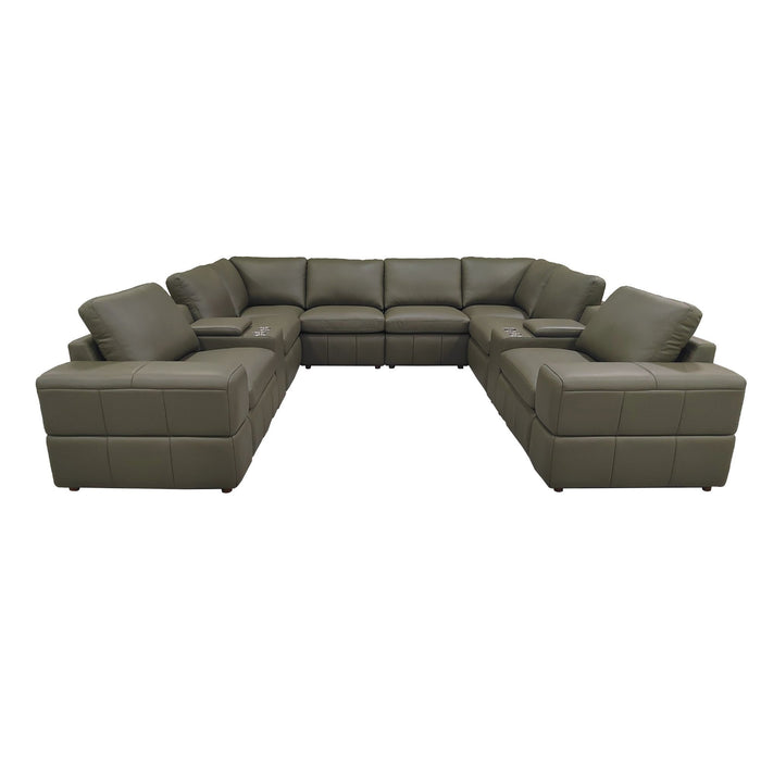 Modular Sectional With Large Square Arms