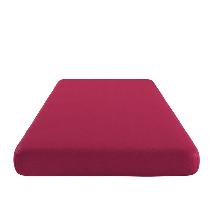 5" Memory Foam Mattress With Responsive Support And Breathable Cover