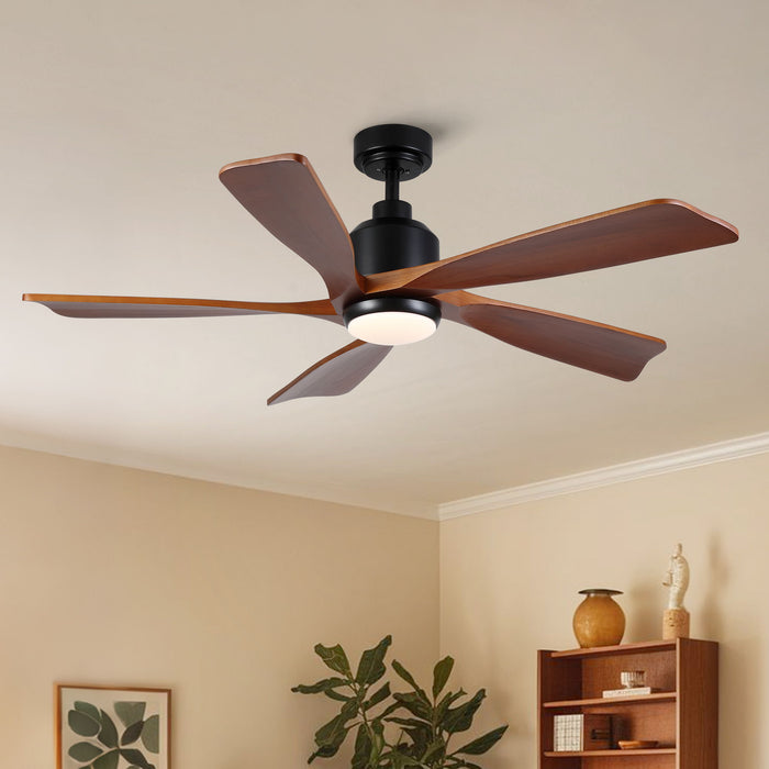 American Farmhouse Ceiling Fan With Light Quiet DC Motor