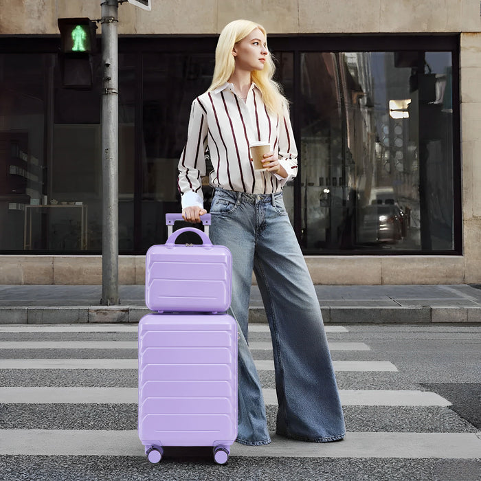Spinner Luggage Set With Combination Lock
