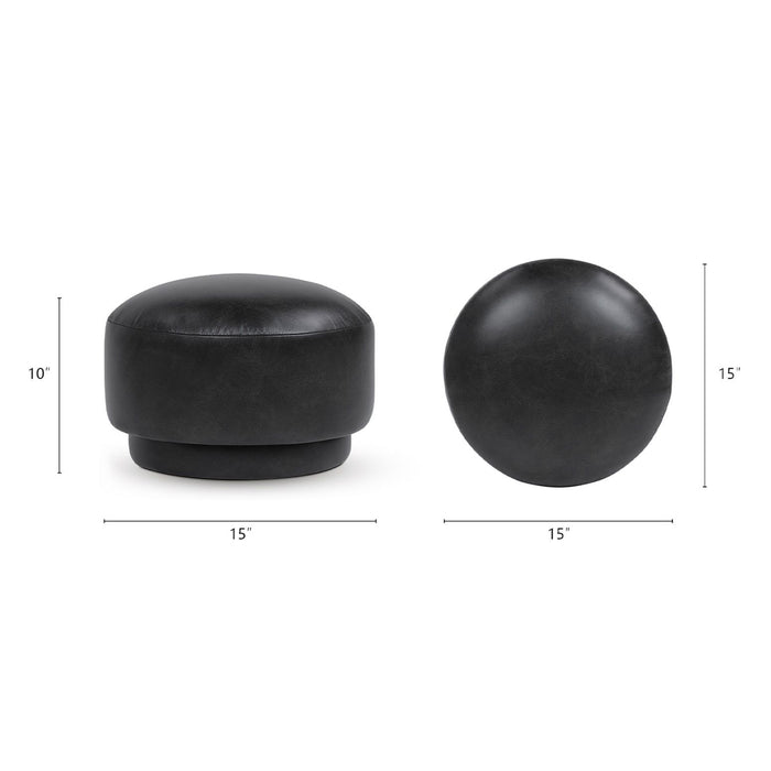Fuji - Mushroom Footstool Ottoman With Compact Design