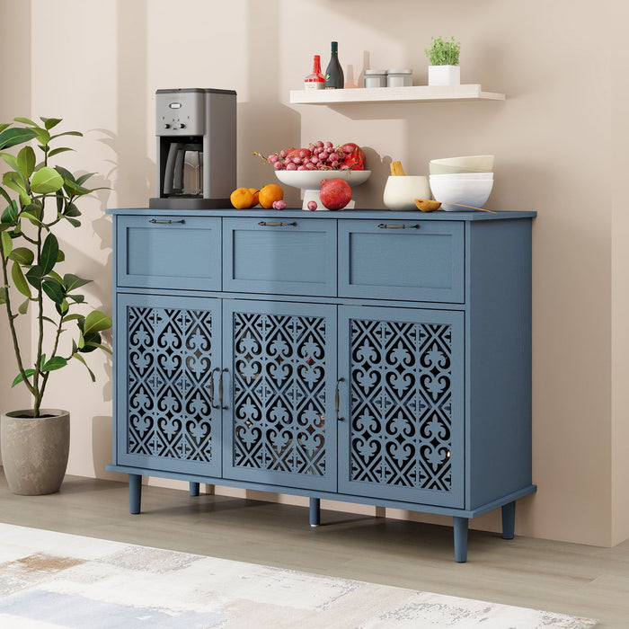 3 Door 3 Drawer Elegant Cabinet