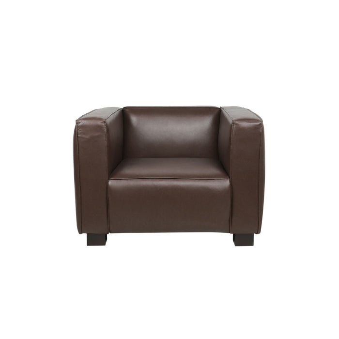 Vortexia - Club Chair With Tuxedo Design