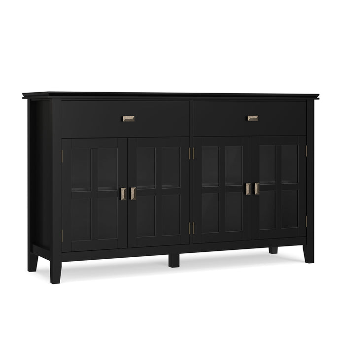 Artisan - Large 4 Door Sideboard Buffet - Black