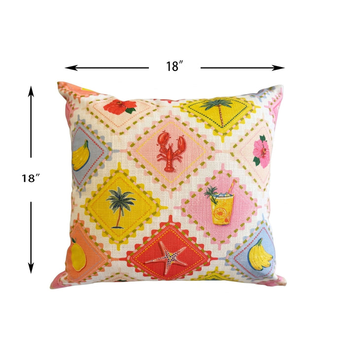 Outdoor Pillows, Weather Resistant (Set of 2) - Multi