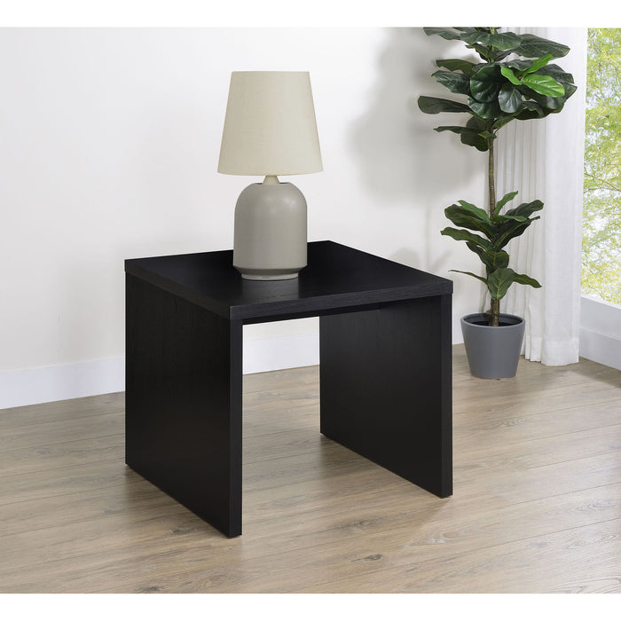 Canyon - Square Side Table - Black