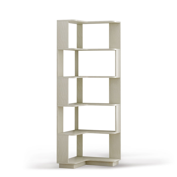 L-Shaped Corner Bookshelf