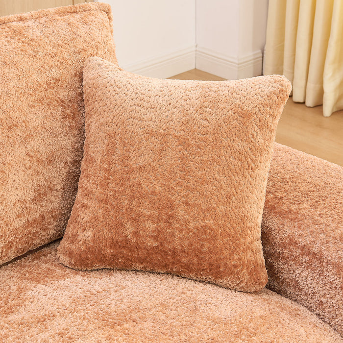 Sectional Sofa With Moveable Ottoman