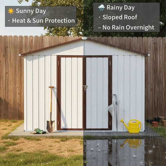 10' x 8' Garden Sheds Outdoor Storage Sheds