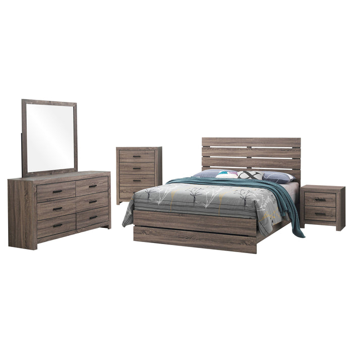Geary - Slatted Headboard Panel Bedroom Set