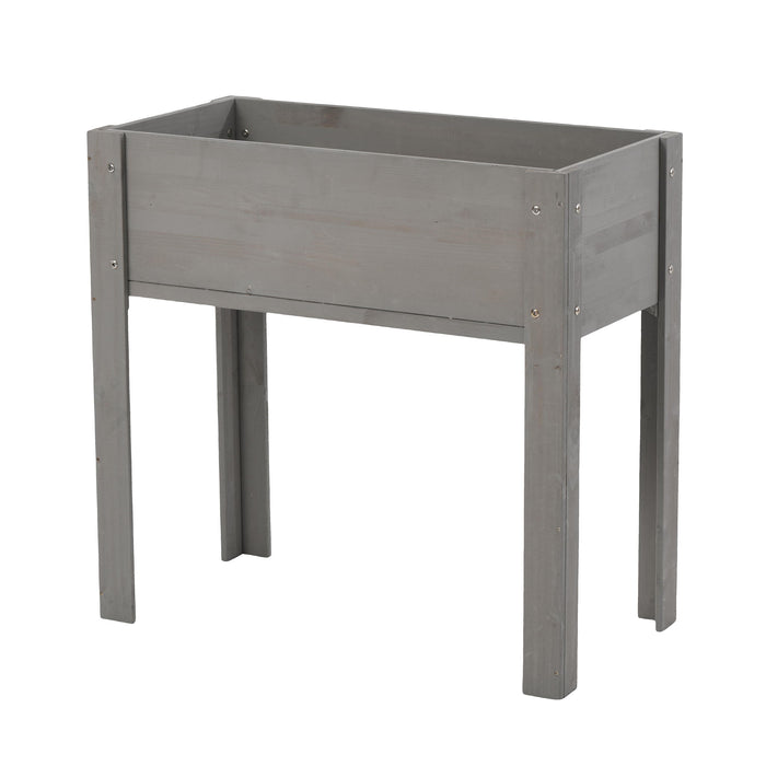 Raised Garden Bed With Legs, Elevated Planter Box For Outdoor Plants