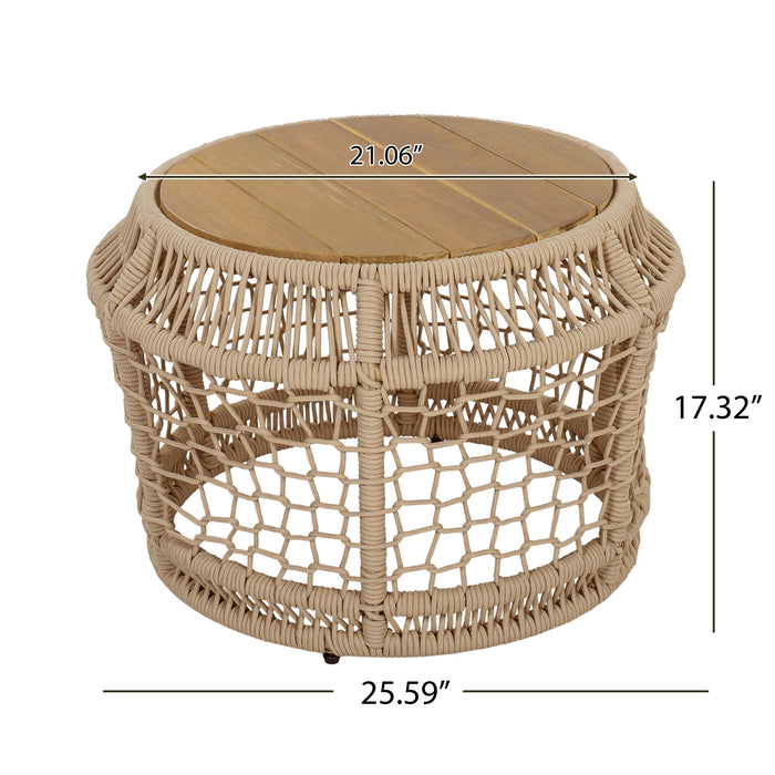Modern Bohemian Side Table