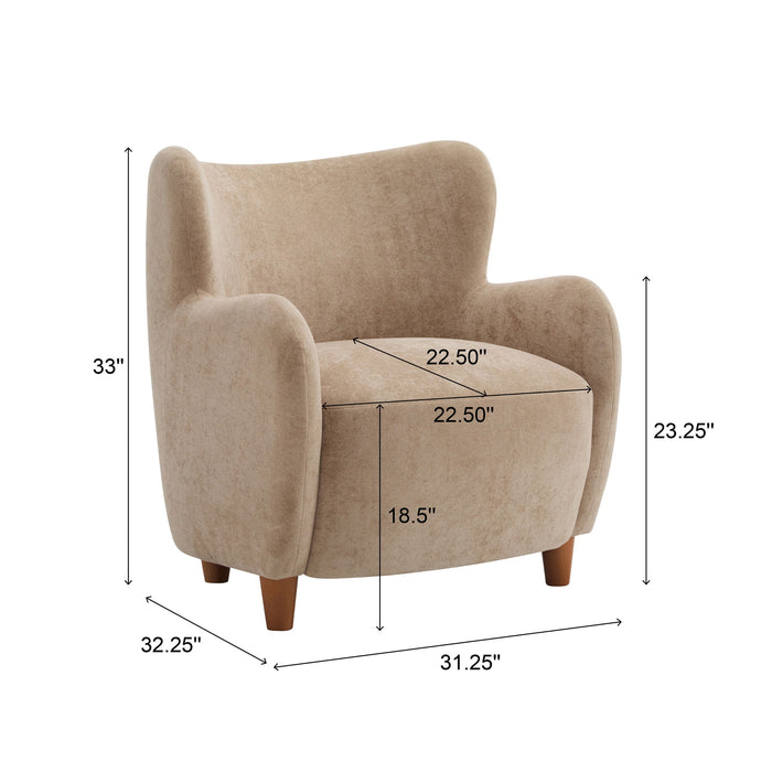 Lucia - Wingback Armchair