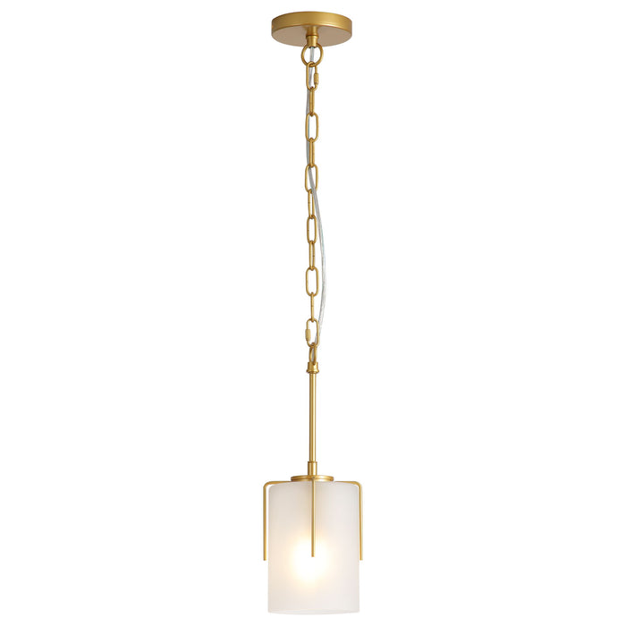 Adjustable Cylindrical Pendant Light