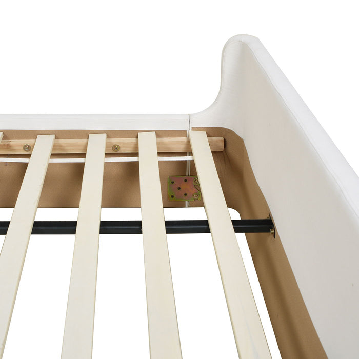 Brooks - Contemporary Tufted Shelter Platform Bed