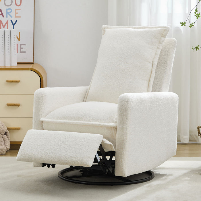 Swivel Rocker Glider Recliner, Rocking Chair Nursery For Living Room