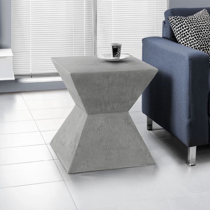 Contemporary Accent Table For Indoor Or Outdoor Use