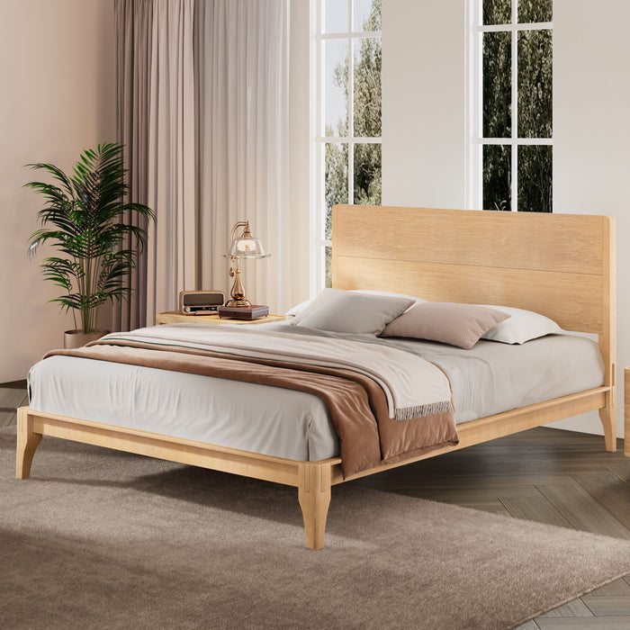 Platform Bed With Metal Support