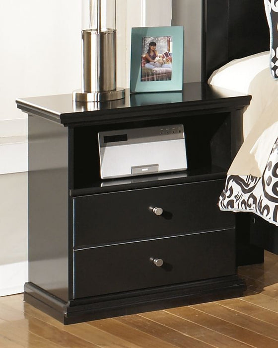 Maribel - Preto - Uma Gaveta Night Stand