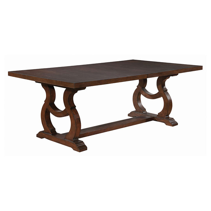 Fremont - Trestle Rectangular Dining Table With Removable Leaf
