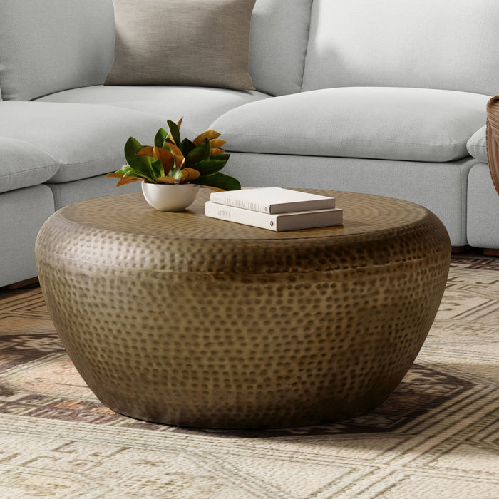 Preston - Coffee Table - Antique Gold