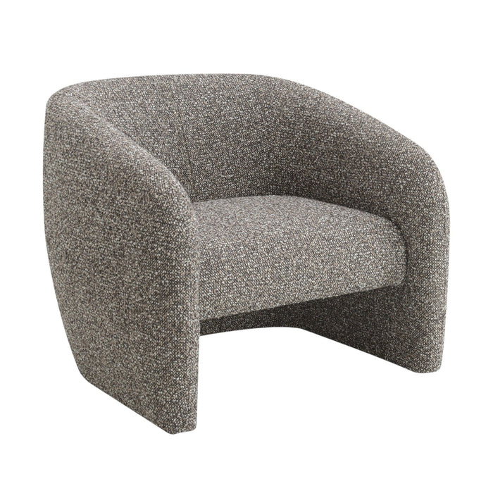 Livia - Accent Chair - Brown / Gray