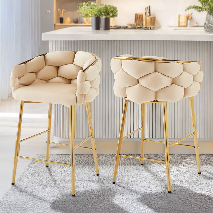 Modern Counter Stools (Set of 2)