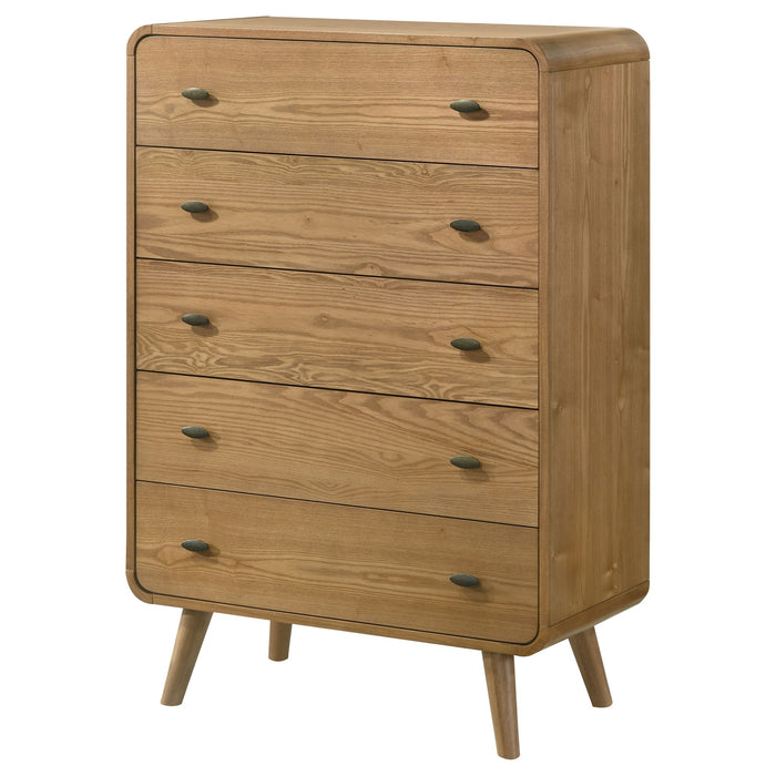 Winston - 5 Drawer Bedroom Chest - Wood