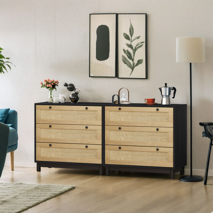 3 Drawer Storage Cabinet For Living Room