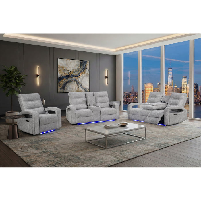 Isolde - Power Reclining Set With LED Lighting