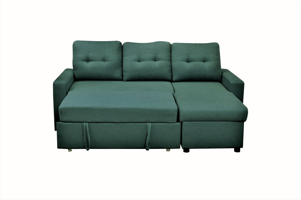 Convertible L Shaped Sectional Sleeper Sofa Bed, Saving Pull Out Couch