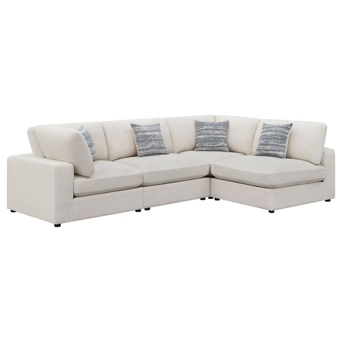 Rhette - Upholstered Sectional With Reversible Cushions