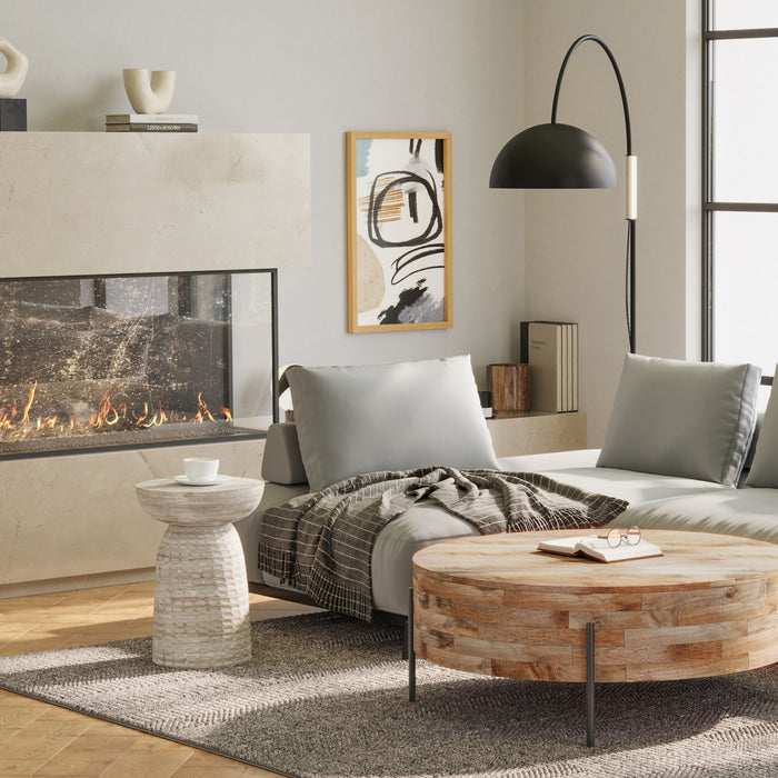 Boyd - Accent Table - White Wash