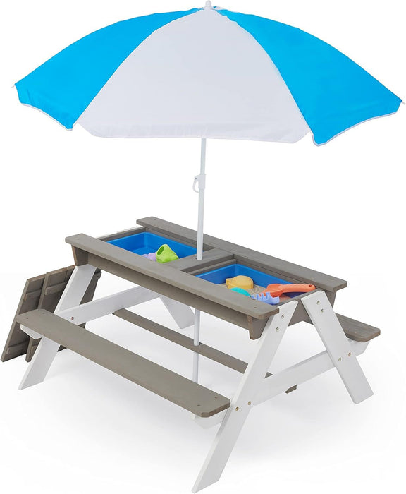 Kids Picnic Table With Sand And Water Table Conversion