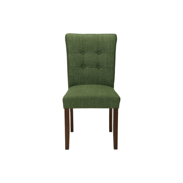 Modern Compact Design Upholstered Dining Chair (Set of 2)