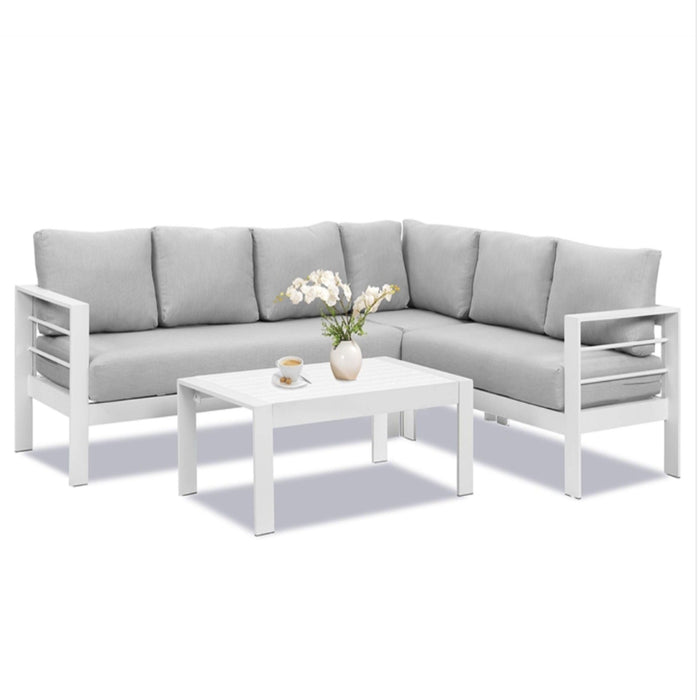 Outdoor Patio Set, All-Weather With Thick Cushions