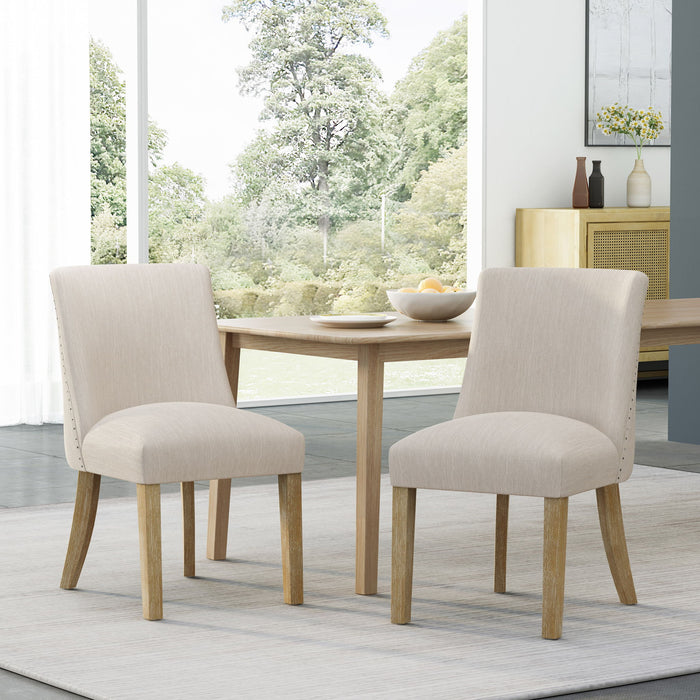 Classic Fabric Dining Chair