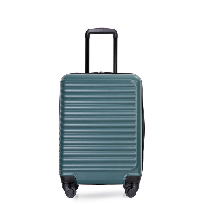 20" Carry On Luggage Lightweight Suitcase, Spinner Wheels