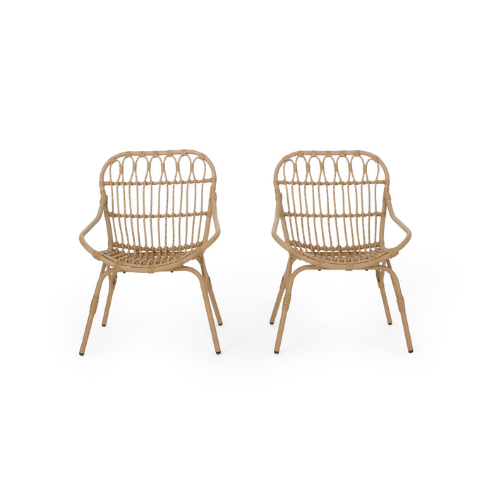 Monsoon - Outdoor Accent Chair With Open Weave Design