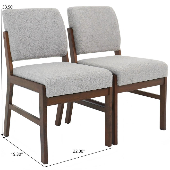Caldwell - Dining Chair (Set of 2) - Light Gray