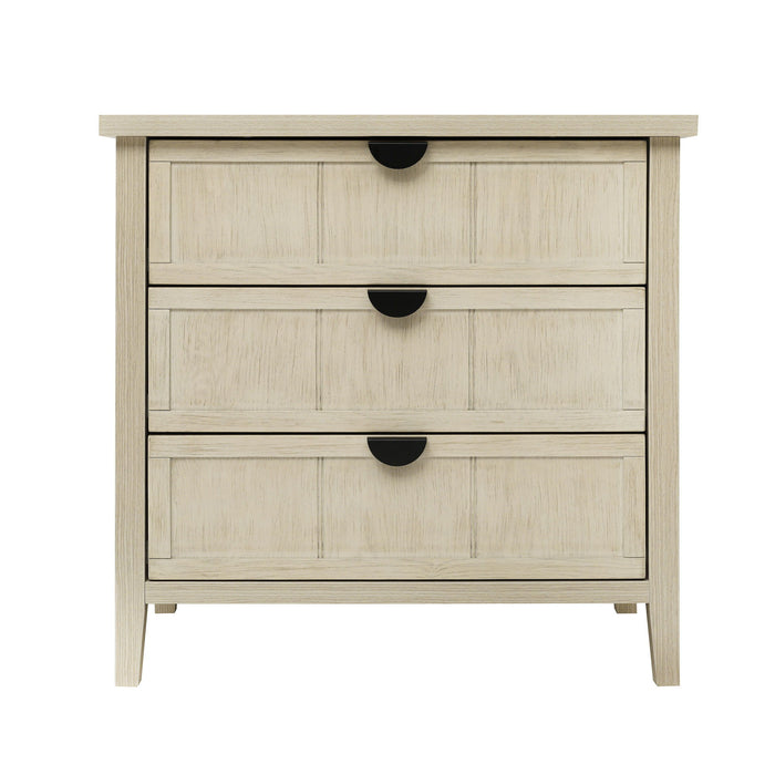 3 Drawer Cabinet, For Bedroom - Natural