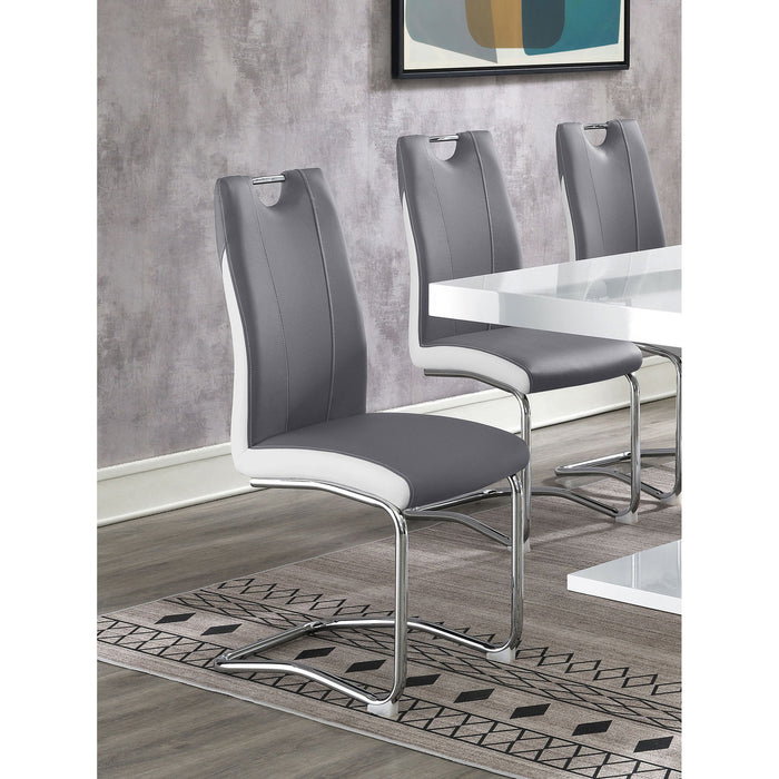 Jernigan - Upholstered Dining Side Chair (Set of 4) - Gray